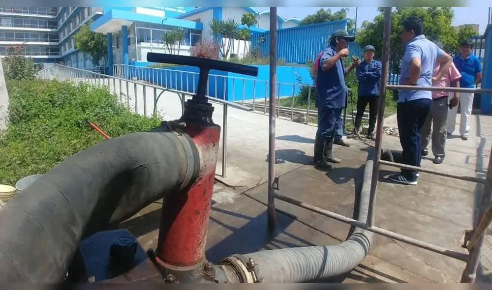 Lambayeque: lluvias generan fallas eléctricas en equipos de saneamiento 