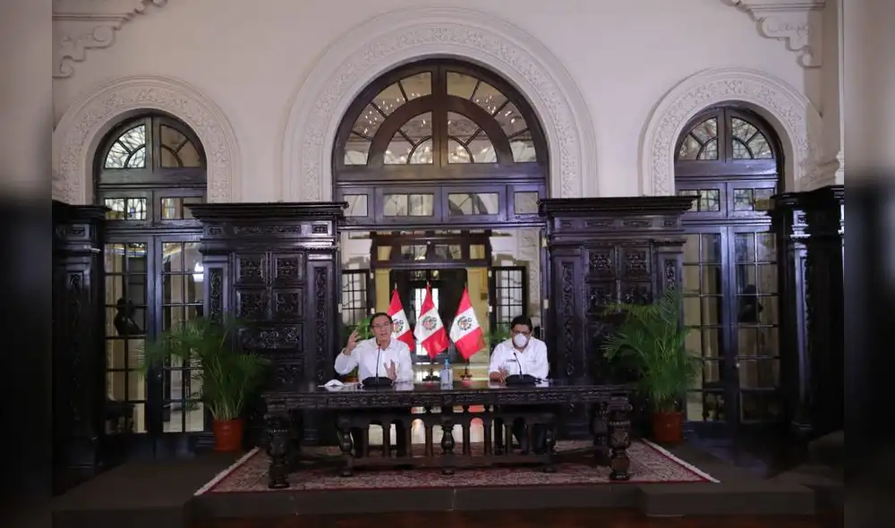 Martín Vizcarra y Vicente Zeballos