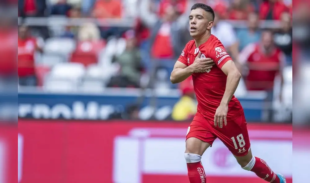 Leonardo Fernández - Toluca (Foto: Mexsport) Leonardo Fernández - Toluca (Foto: Mexsport)