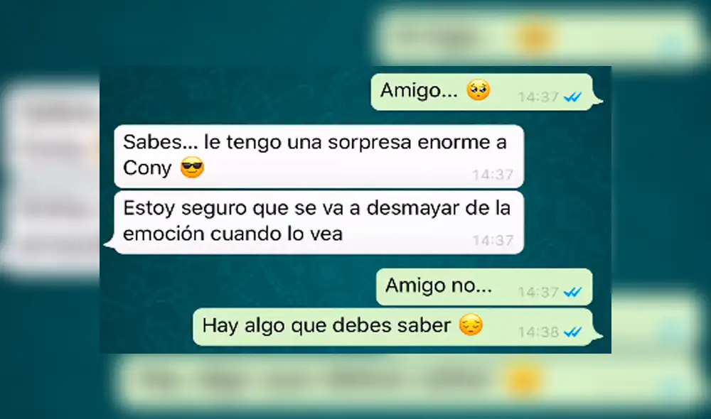 WhatsApp: Joven hace locura de amor por chica sin esperar un oscuro secreto de ella y su amigo[VIDEO]