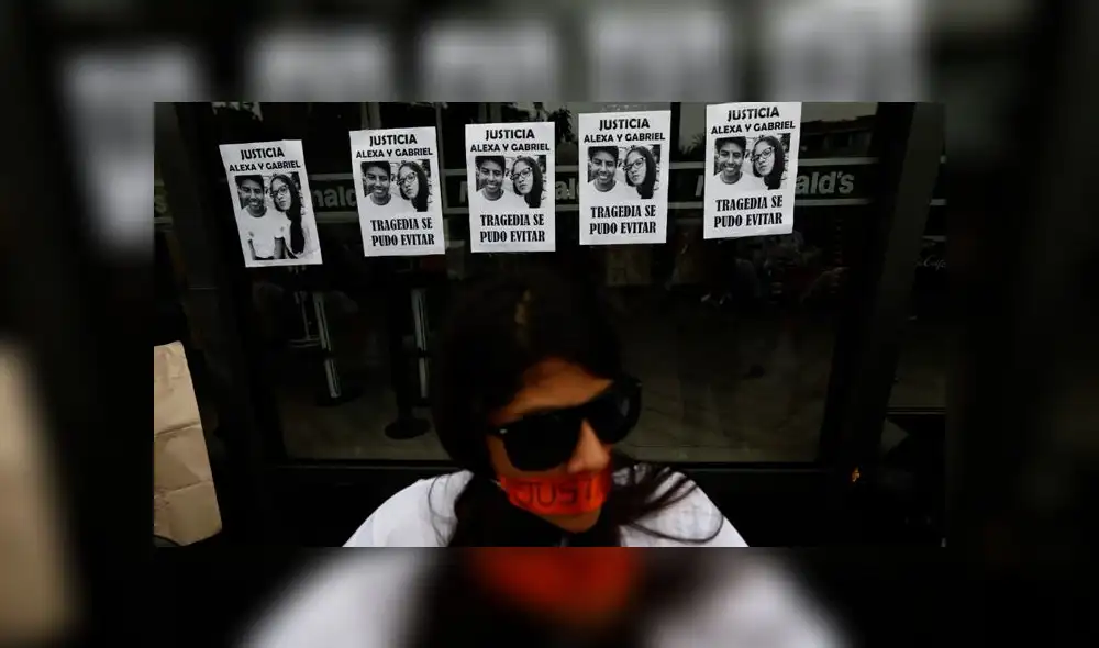 Realizaron plantón en McDonald’s de Miraflores para exigir justicia por muerte de jóvenes trabajadores