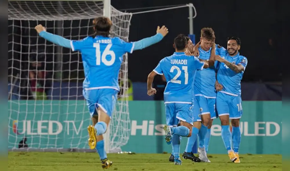 El último gol de San Marino fue en junio, pero en partido amistoso contra Kosovo. Foto: Twitter