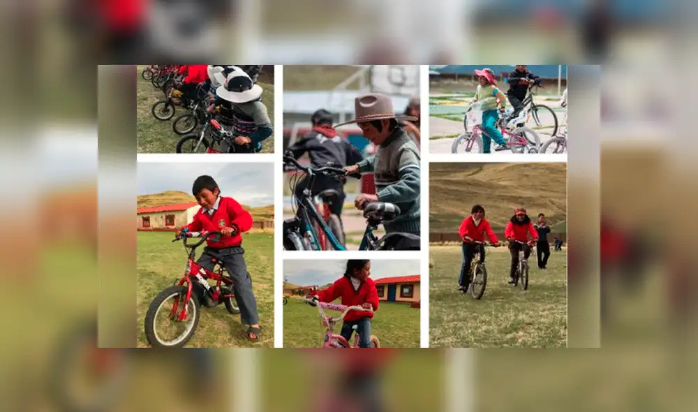 Dona tu bicicleta y ayuda a los niños de los colegios de Puno [VIDEO]