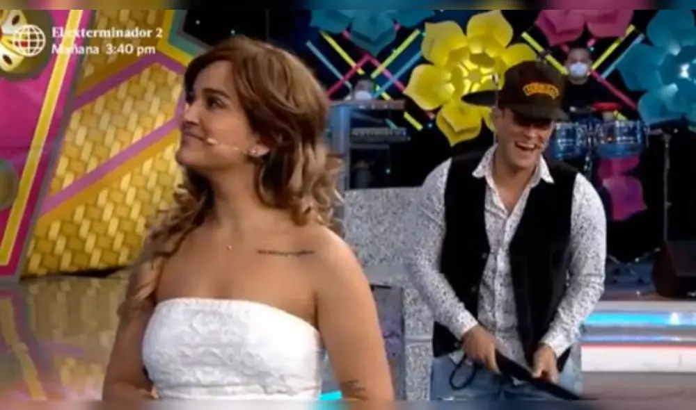 Christian Domínguez y Daniela Darcourt Christian Domínguez y Daniela Darcourt