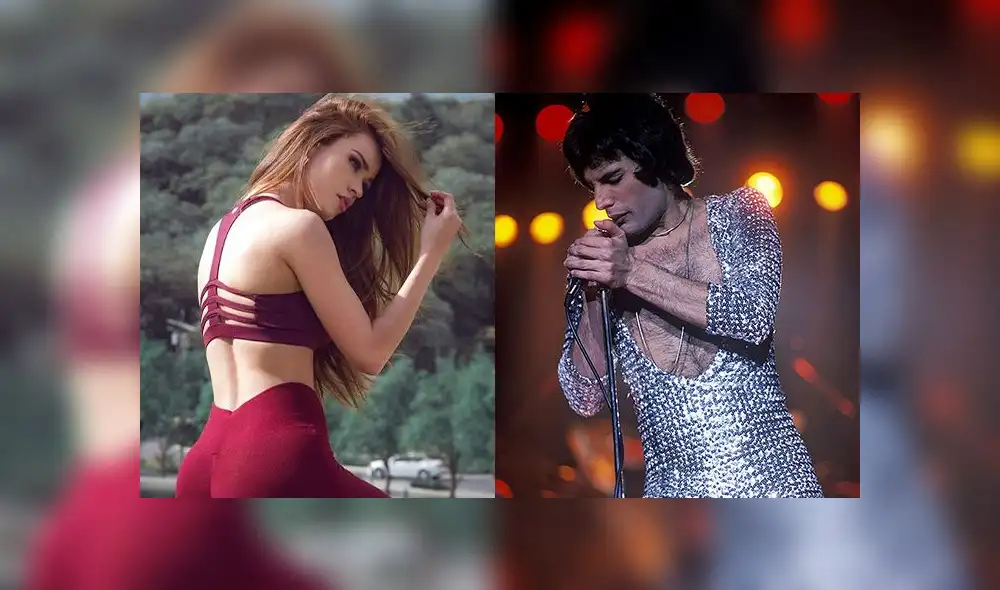 Yanet García recordó al líder de Queen con sugerente look [VIDEO]