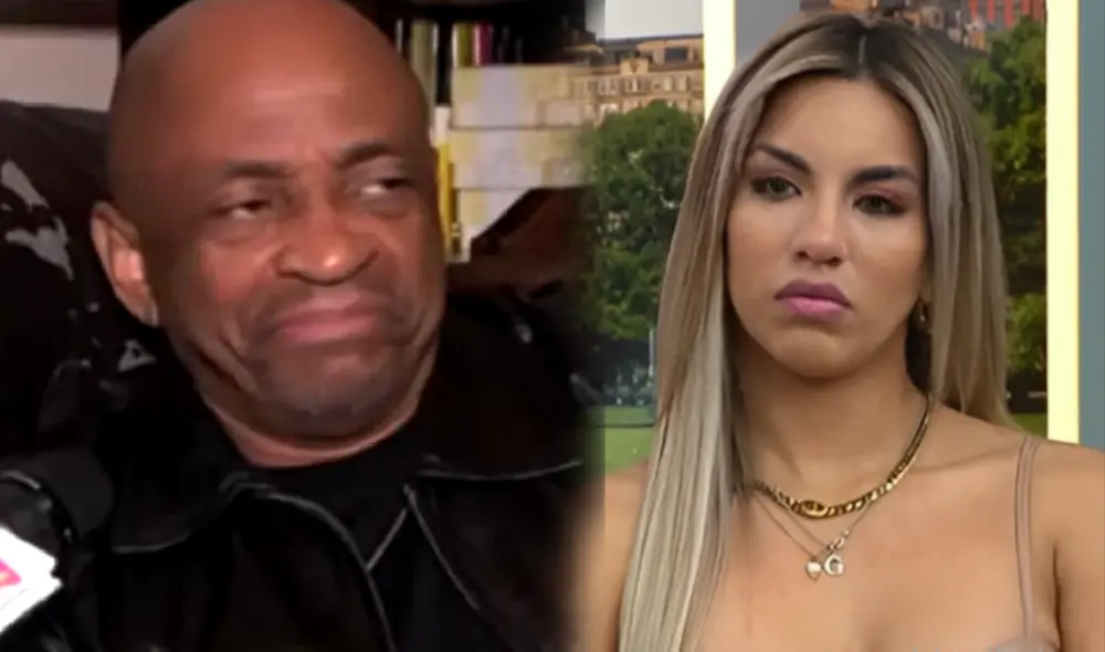 Sergio George y Gabriela Herrera se conocieron en el programa "La gran estrella". Foto: composición LR / Captura América