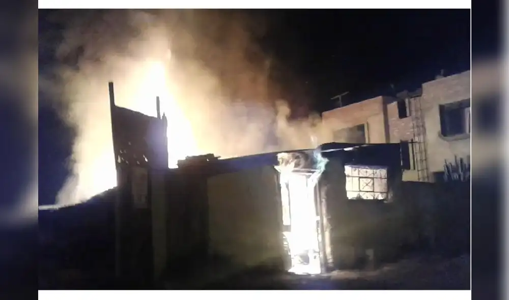 Huancayo: incendio seria provocado por invasión de terrenos en el distrito de Chilca Huancayo: incendio seria provocado por invasión de terrenos en el distrito de Chilca