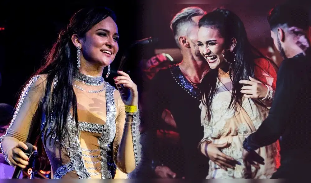 Daniela Darcourt seduce con sexy baile en pleno concierto [VIDEO]