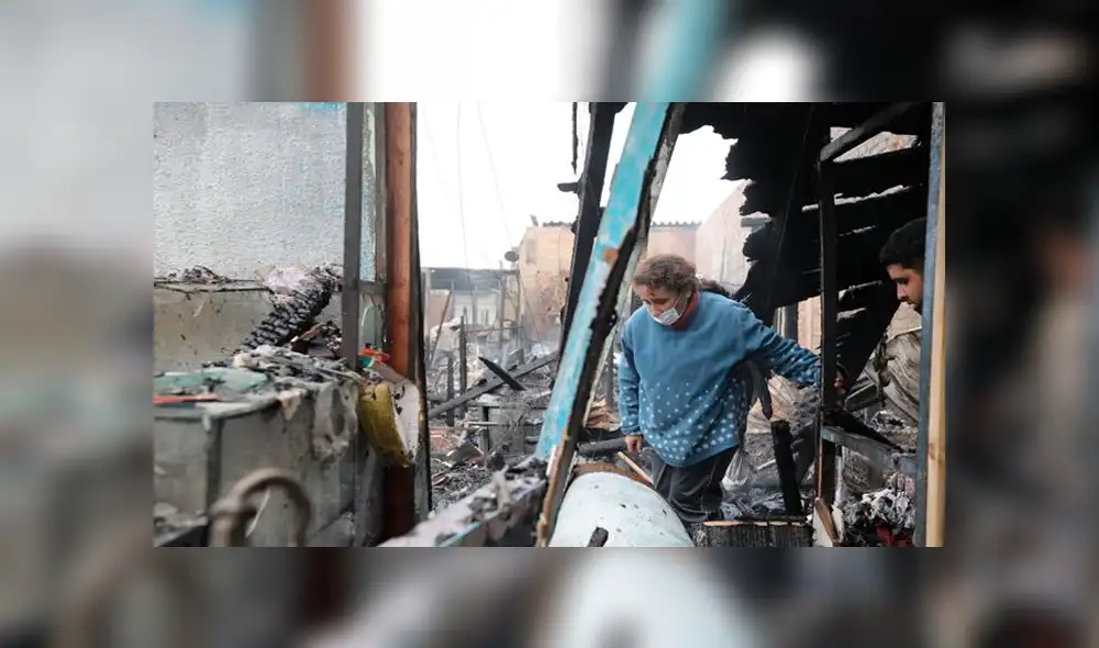 Municipalidad de Lima – incendio – damnificados