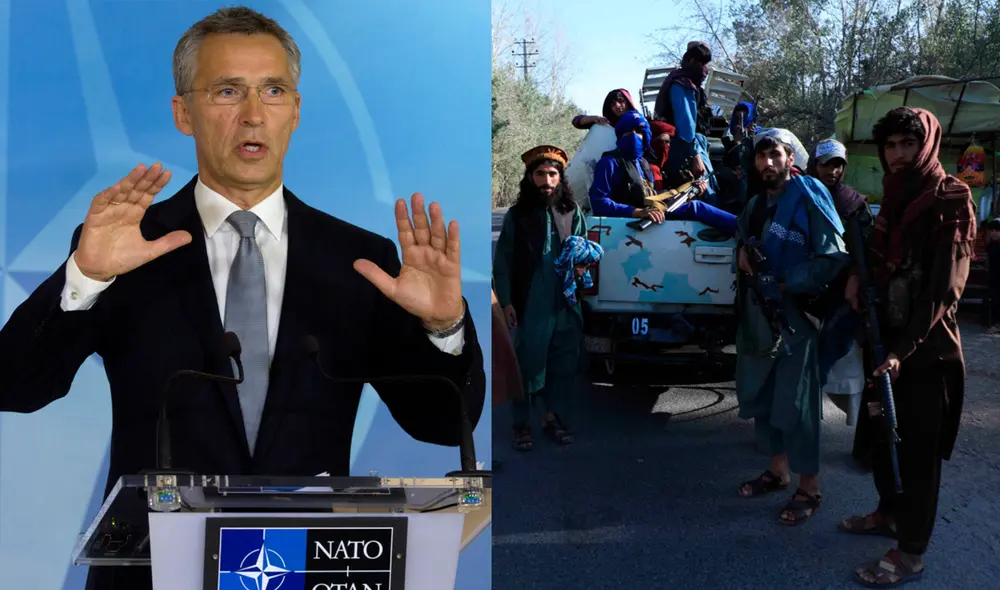 "Nuestro objetivo sigue siendo apoyar al Gobierno afgano y a las fuerzas de seguridad lo más posible", dijo el último viernes el representante de la OTAN. Foto: composición LR / EFE