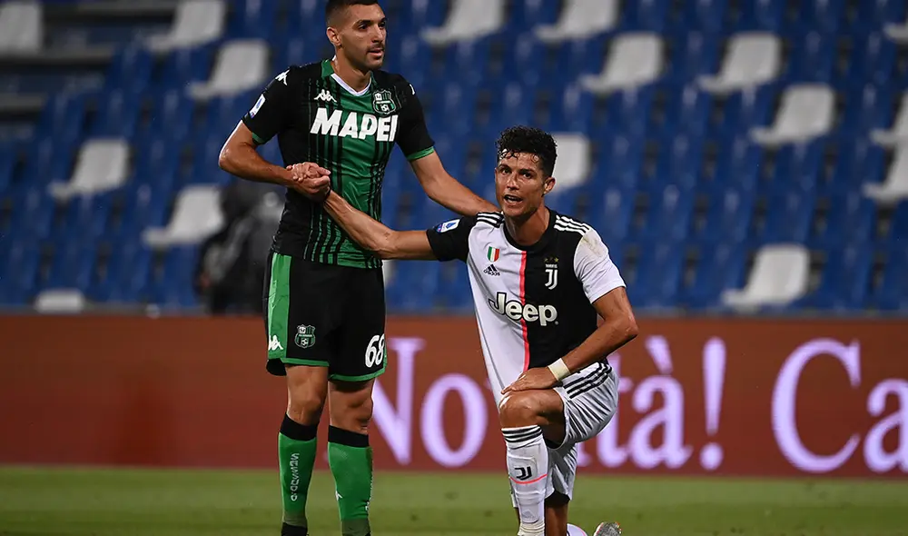 Juventus empató 3-3 ante Sassuolo por la fecha 33 del Calcio italiano. (FOTO: AFP). Juventus empató 3-3 ante Sassuolo por la fecha 33 del Calcio italiano. (FOTO: AFP).