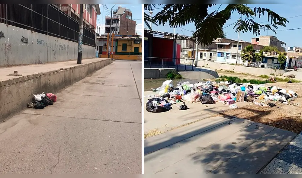 Reportan acumulación de basura en Sullana.