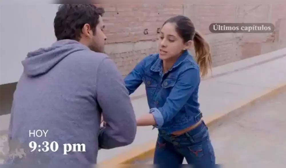 Ximena Palomino y Andrés Vílchez en En la piel de Alicia Ximena Palomino y Andrés Vílchez en En la piel de Alicia