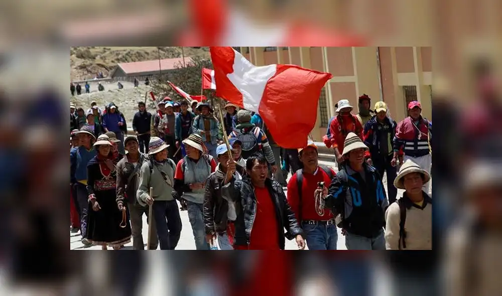 Jueza dispone inicio de juicio de 19 dirigentes que protestaron contra minera Las Bambas