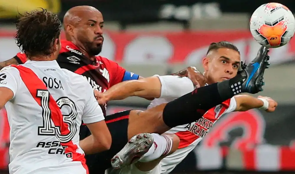 River Plate y Athetlico Paranaense juegan este martes por la vuelta de los octavos de final de la Copa Libertadores 2020. Foto: EFE River Plate y Athetlico Paranaense juegan este martes por la vuelta de los octavos de final de la Copa Libertadores 2020. Foto: EFE