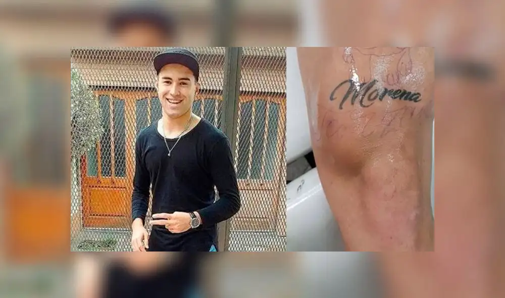 Facebook: se tatuó el nombre de su pareja, pero terminaron y así lo quiso ocultar [FOTOS]