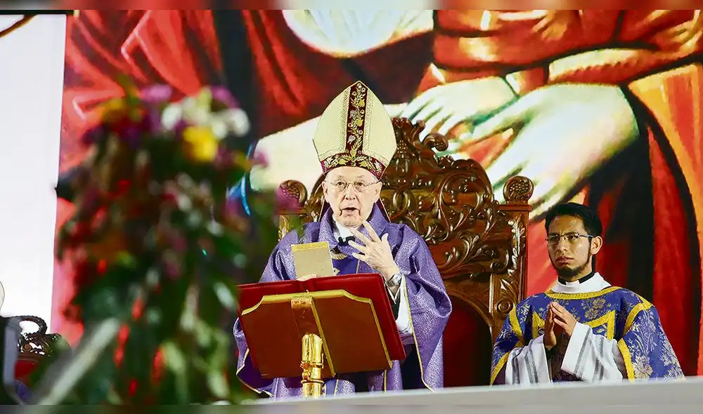 Cardenal Juan Luis Cipriani: "Es difícil ser una autoridad en la política" Cardenal Juan Luis Cipriani: "Es difícil ser una autoridad en la política"
