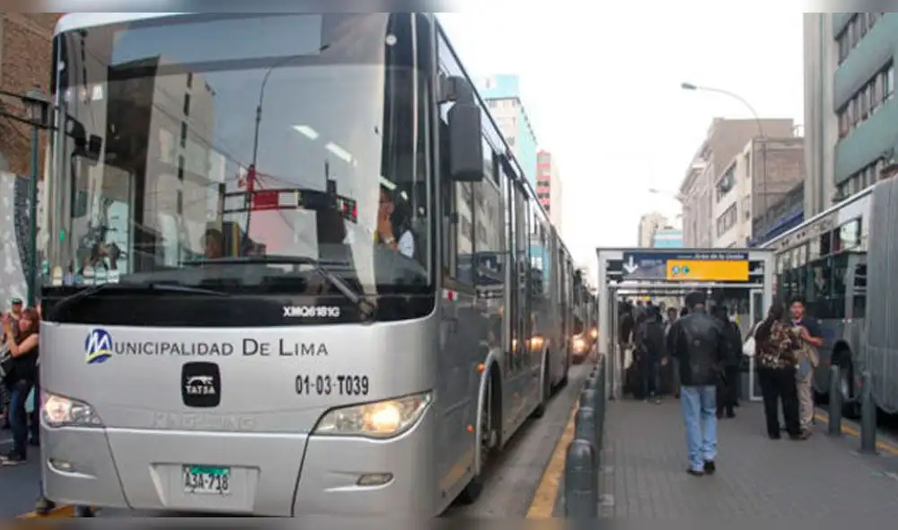 Metropolitano: cierran estaciones por marcha contra indulto a Alberto Fujimori