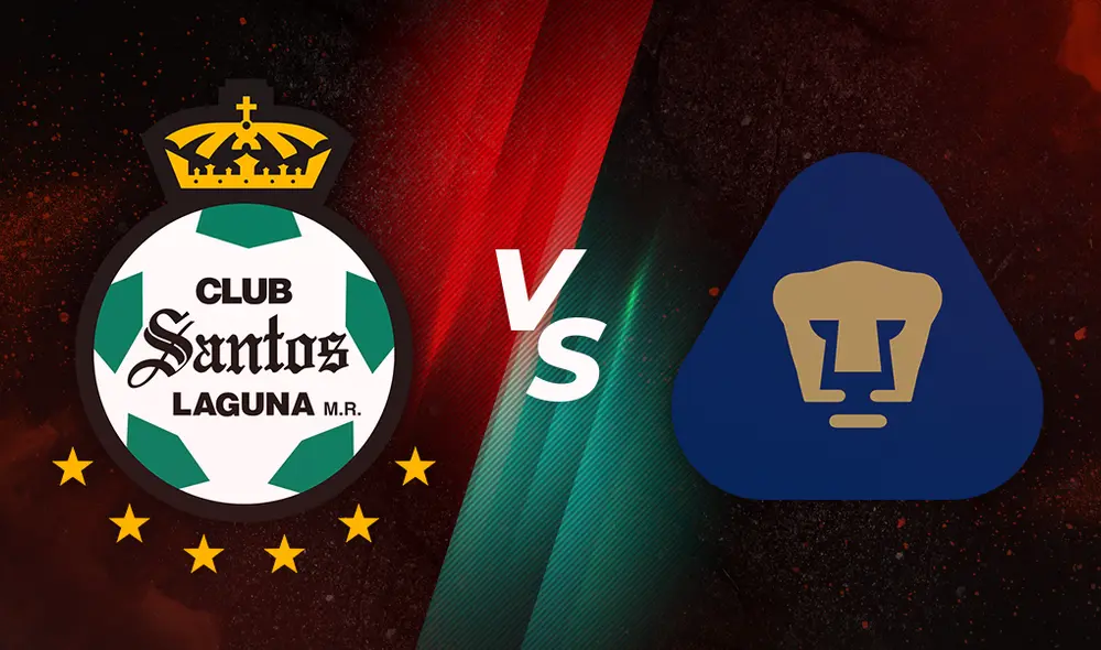 Santos vs Pumas por la jornada 10 de la Liga MX. Gráfica: Gerson Cardoso/La República Santos vs Pumas por la jornada 10 de la Liga MX. Gráfica: Gerson Cardoso/La República