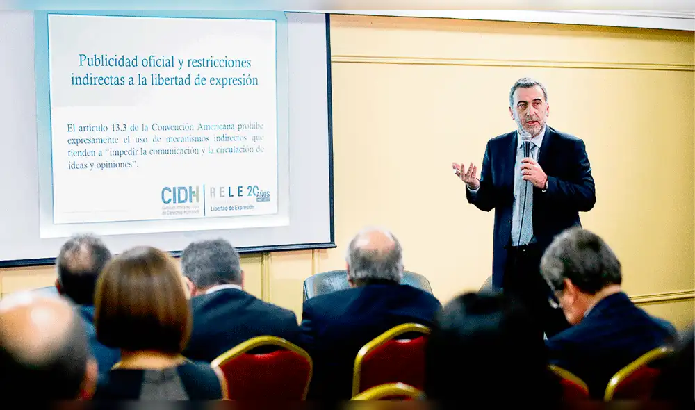 Hay fin ilegítimo encubierto en ley que prohíbe avisaje estatal en medios privados Hay fin ilegítimo encubierto en ley que prohíbe avisaje estatal en medios privados