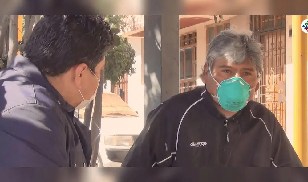 Raúl Fernández, un sobreviviente de la COVID-19, brinda su testimonio.