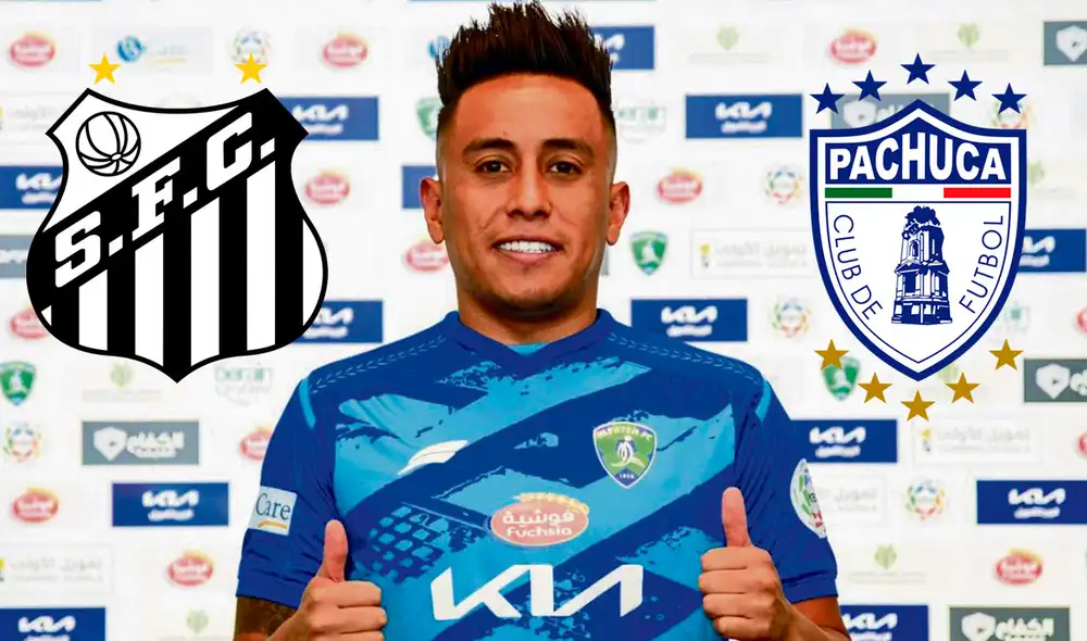 Christian Cueva apeló al TAS un fallo de la FIFA en su contra por parte del Santos. Foto: EFE