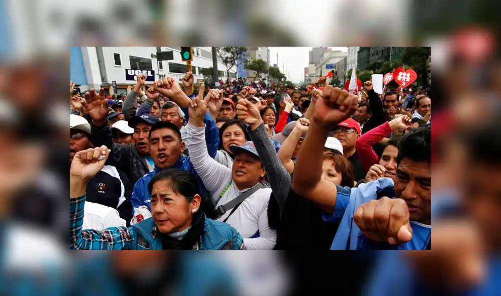 La huelga continúa: docentes se negaron a firmar acuerdo con el Minedu [EN VIVO]