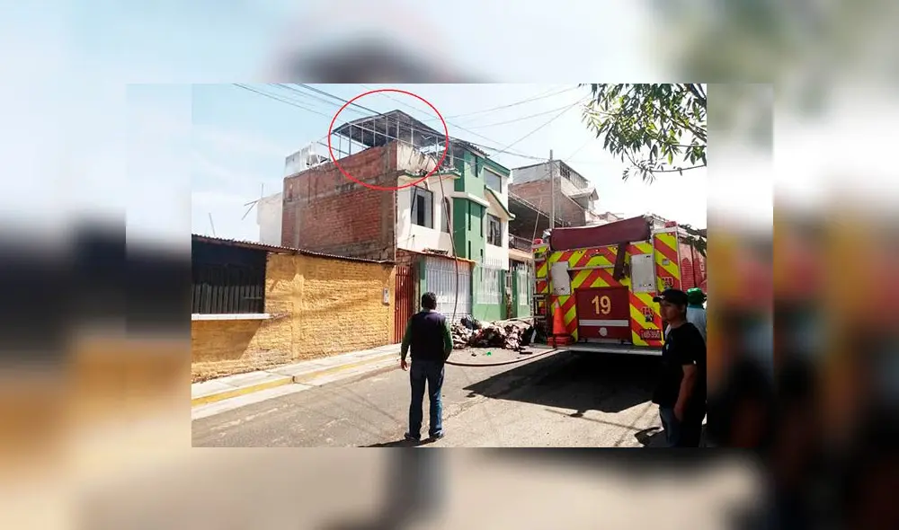 Incendio consumió todos los productos que familia almacenaba en su vivienda
