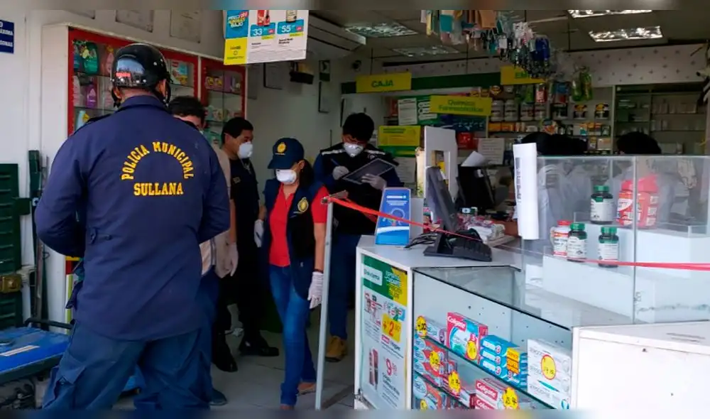 Fiscalía verifica farmacias de Sullana