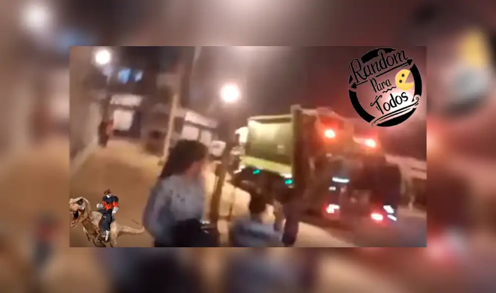 Facebook viral: mujer se mete en bolsa de basura y hace broma pesada a trabajador de limpieza [VIDEO]