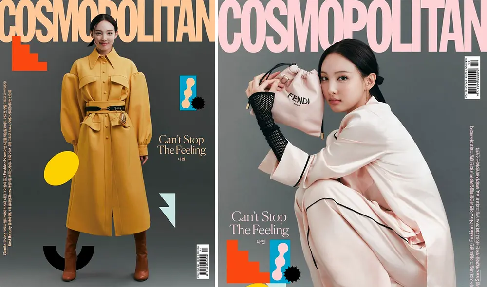 Nayeon en el número de noviembre para revista de moda. Foto: Cosmopolitan Nayeon en el número de noviembre para revista de moda. Foto: Cosmopolitan