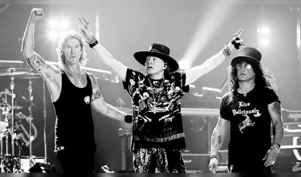 Guns N' Roses adapta portada del álbum Appetite for Destruction por coronavirus. Foto: Instagram