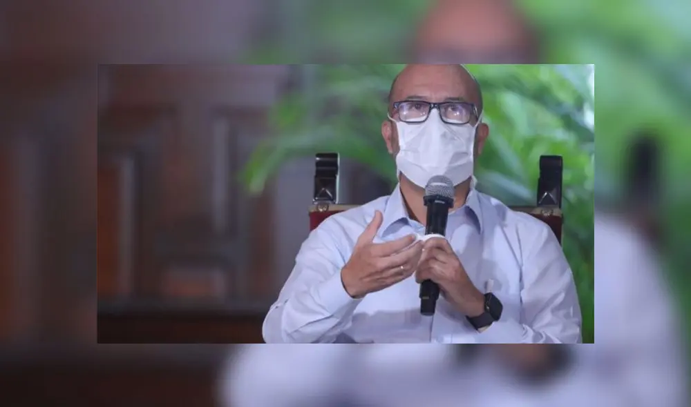 Víctor Zamora frente al COVID-19. Créditos: Andina. Víctor Zamora frente al COVID-19. Créditos: Andina.