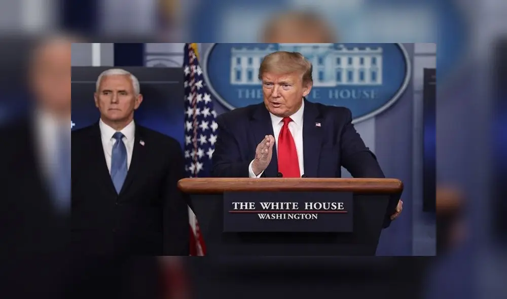 La cantidad aprobada por Trump servirá "para responder a las necesidades críticas" en el sistema de salud peruano. Foto: EFE