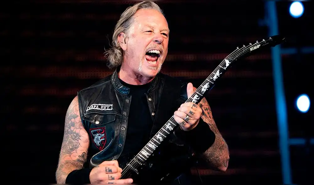 James Hetfield, vocalista de Metallica, se internó en un centro de rehabilitación James Hetfield, vocalista de Metallica, se internó en un centro de rehabilitación