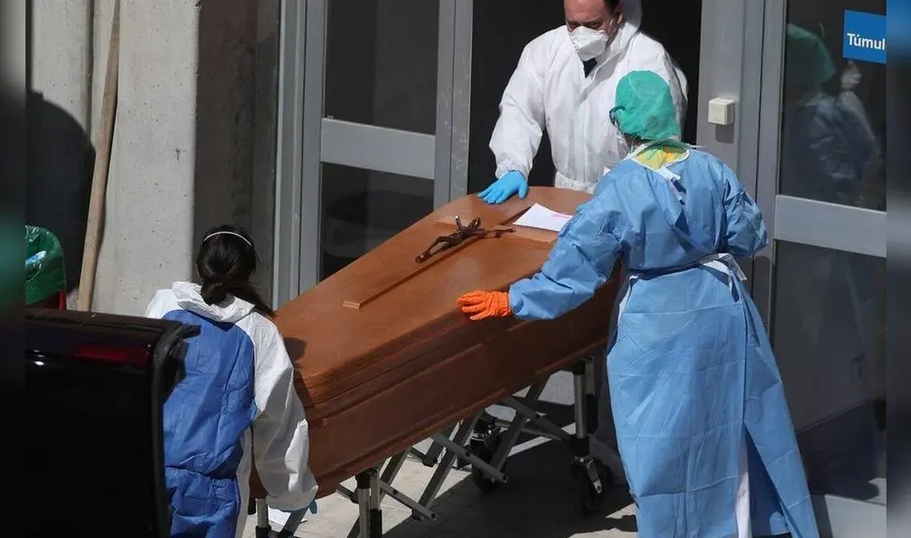 Cadáveres por coronavirus