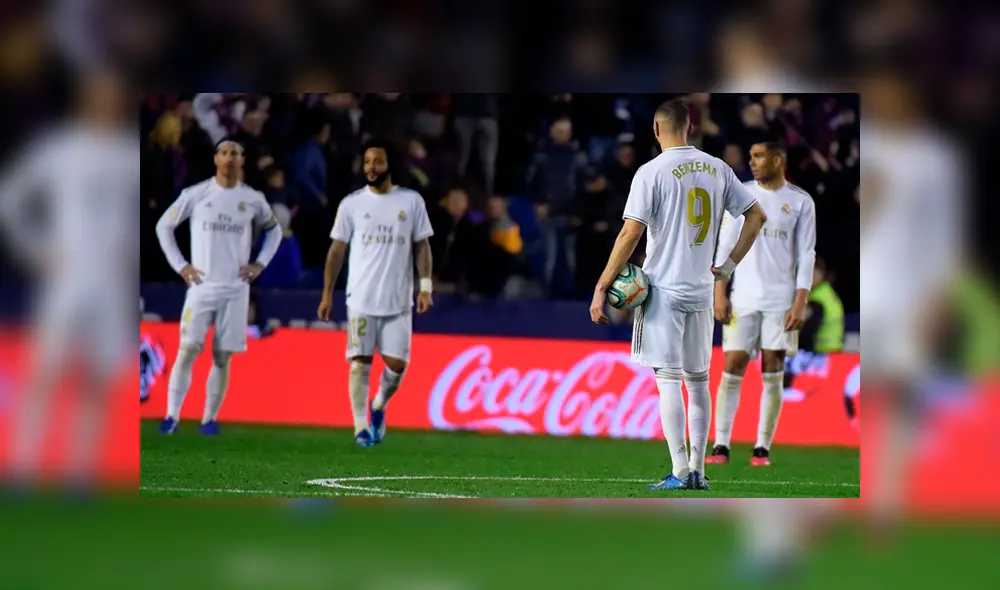 Real Madrid pierde el liderato de La Liga y tratará de volver al primer lugar la siguiente fecha en el que se enfrenta al Barcelona. Foto: Difusión.