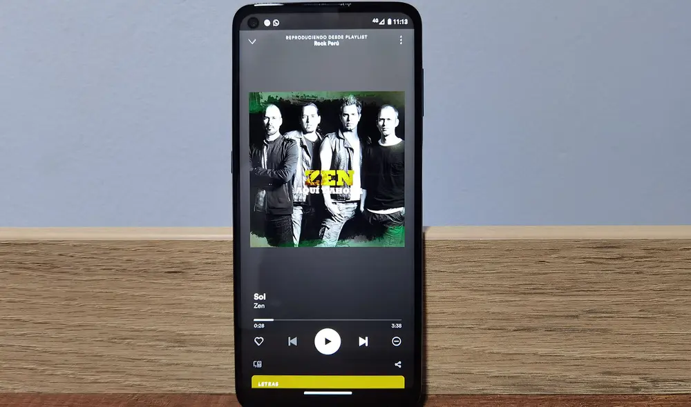 Sonido del Moto G9 Plus. Foto: Edson Henriquez