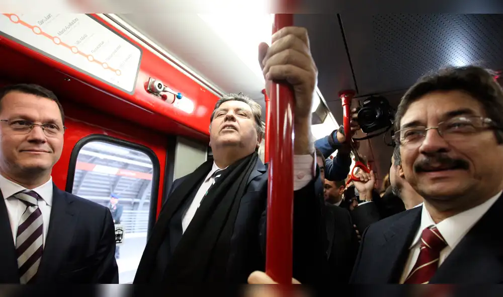 Minoría pedirá acusar a Alan García por caso Línea 1 del Tren Eléctrico