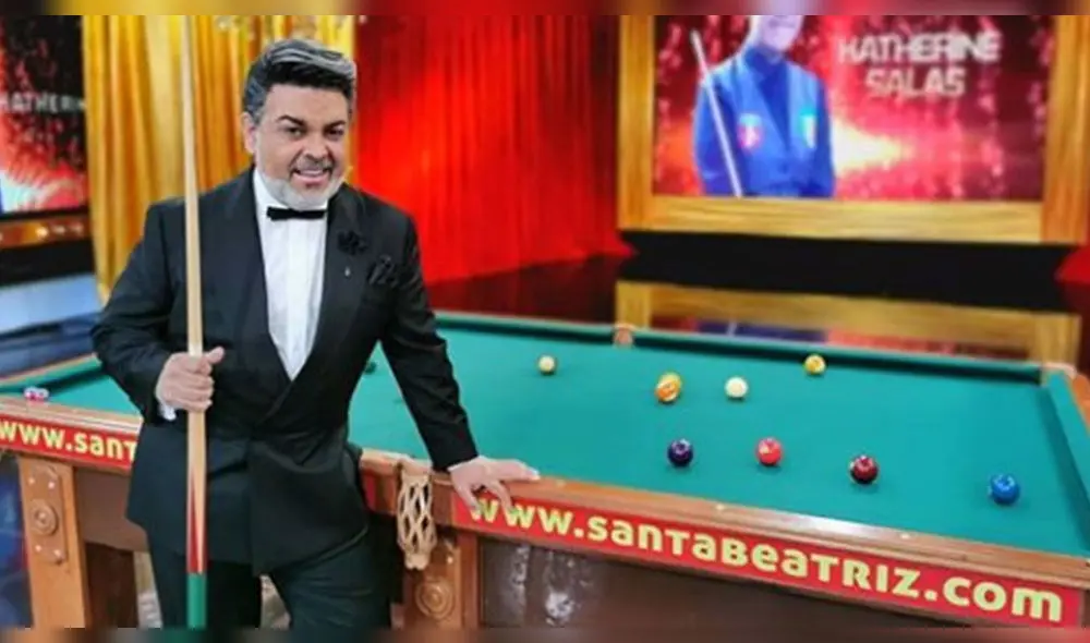 Andrés Hurtado “Chibolín” conductor de "Porque hoy es sábado con Andrés”.