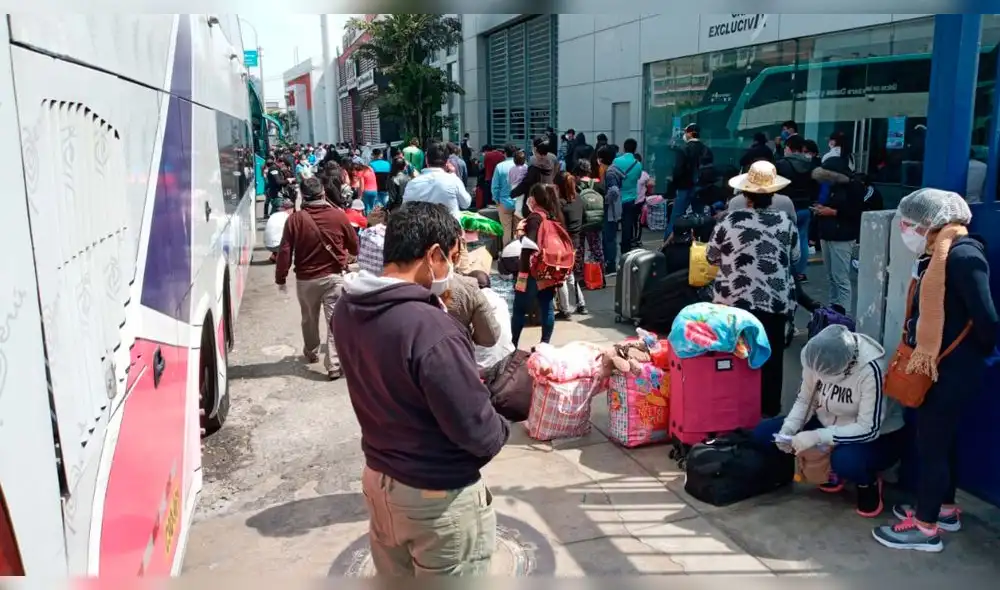 Cajamarquinos retornan a su región Cajamarquinos retornan a su región