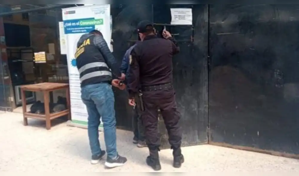 Carlos Centeno (18) detenido por las autoridades. Foto: Puno Noticias.pe