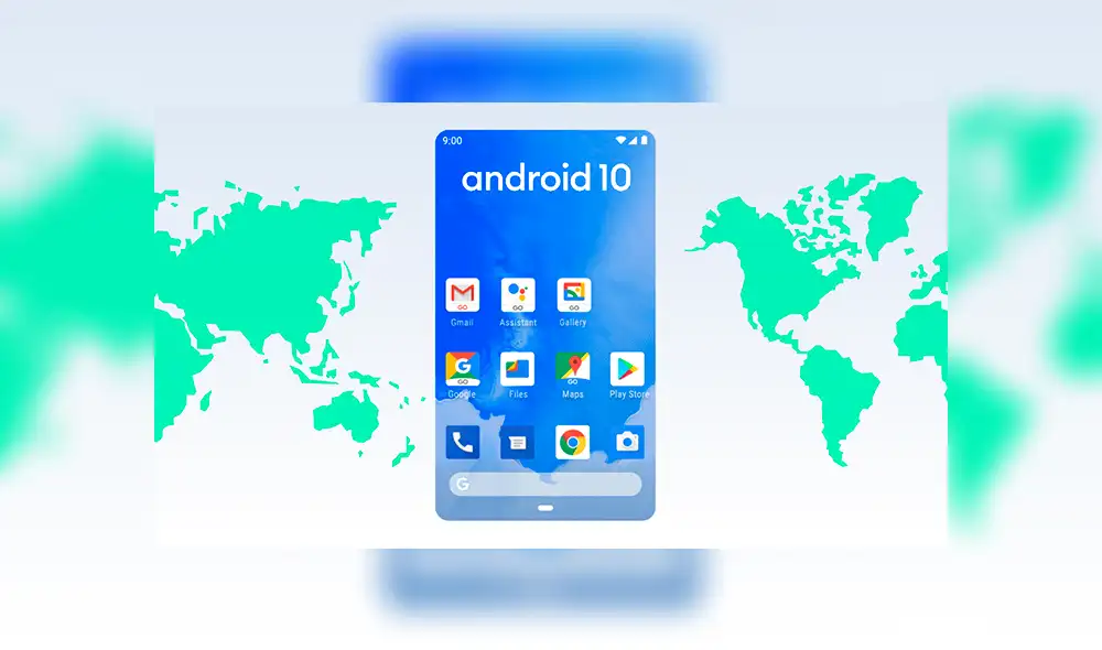 Android 10 Go Edition.