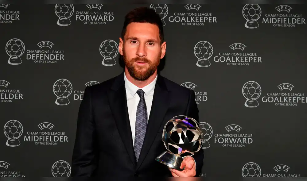 Champions League: premios UEFA temporada 2018-2019.