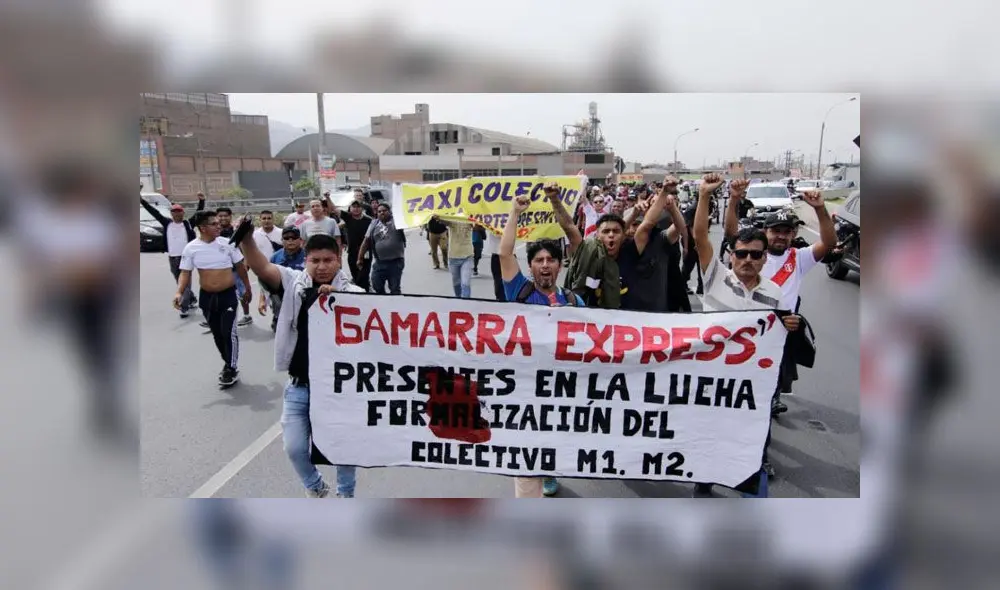 Paro de colectiveros: Policía restableció el orden en Plaza San Martín [VIDEO]