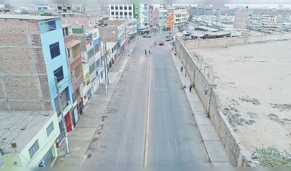 Desalojo en mercado de Trujillo