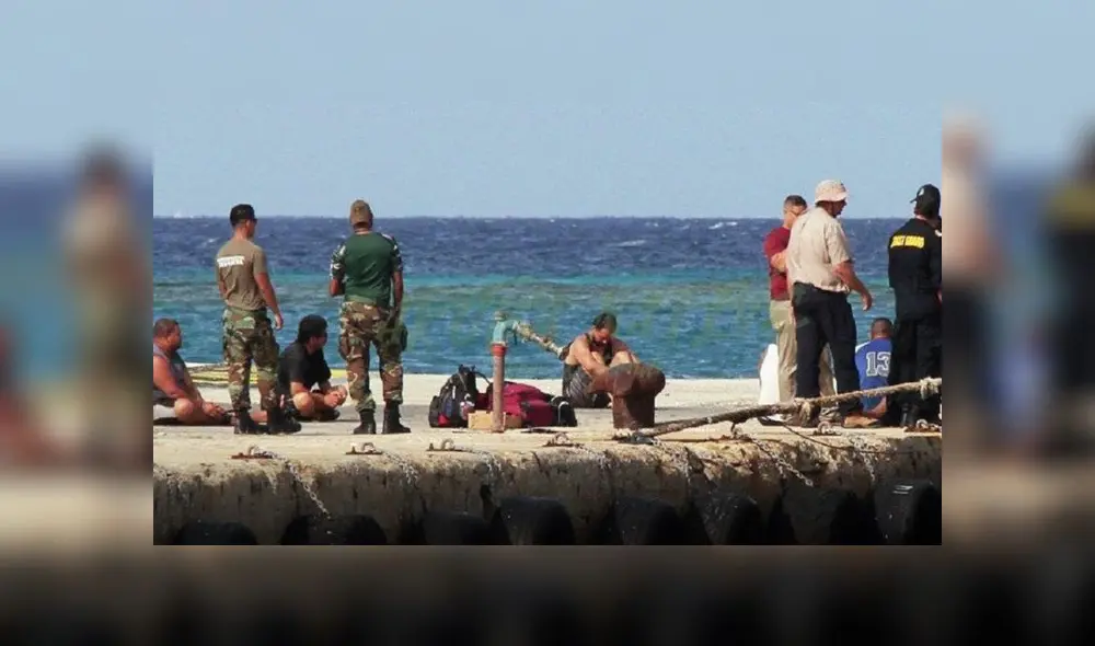 La embarcación 'Gracia' cargaba 2.2 toneladas de cocaína, y pertenecería a empresarios de Venezuela. Foto: Diario