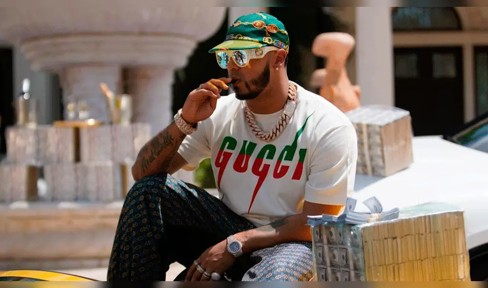 Anuel AA se suma a la moda del filtro de bebé y causa sensación en Instagram [VIDEO]