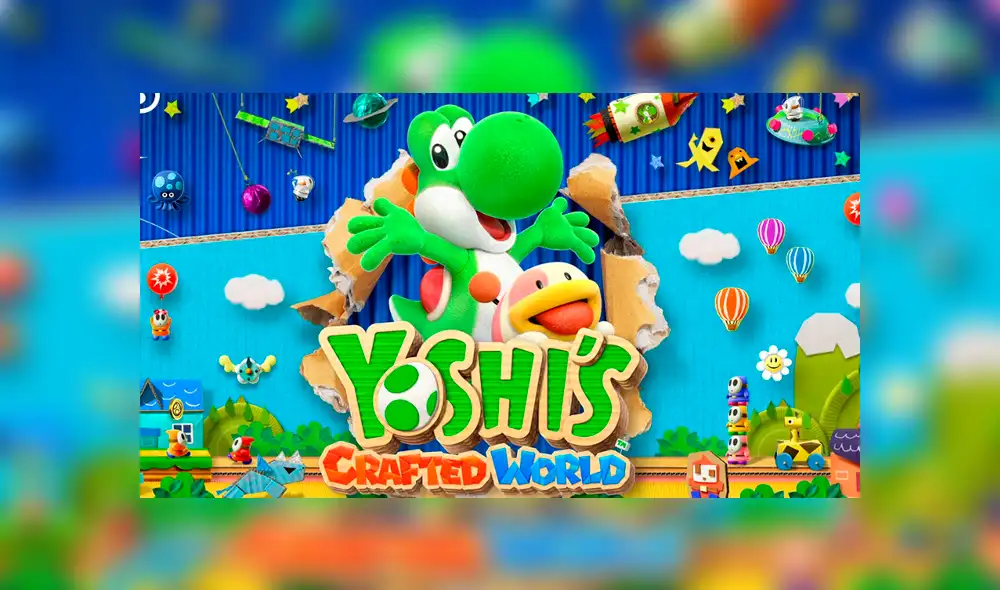 Nintendo Switch: box-art de Yoshi’s Crafted World ya fue revelado [FOTOS]