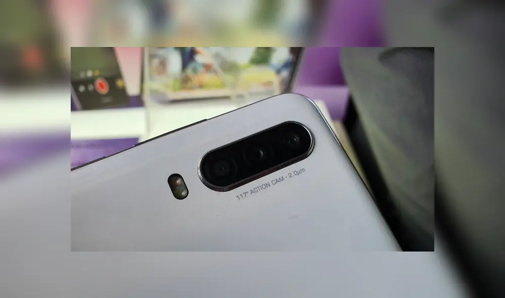 Desliza para conocer a fondo el Motorola One Action. Foto: Juan José López Cuya. Desliza para conocer a fondo el Motorola One Action. Foto: Juan José López Cuya.